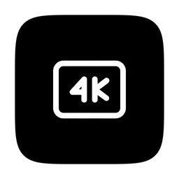 Free 4k film, high definition, entertainment, screen, monitor  Icon