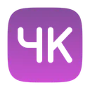 Free 4k  Icon