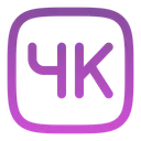 Free 4k  Icon