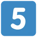 Free 5 Funf Digital Symbol