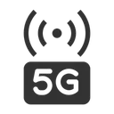 Free 5 G 5 G Network 5 G Connection Icon