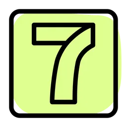 Free 7 onze Logo Ícone