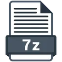 Free 7 Z File Formats Icon