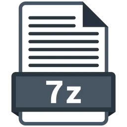 Free 7z file  Icon