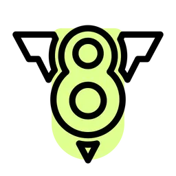 Free 8 V Logo Icon