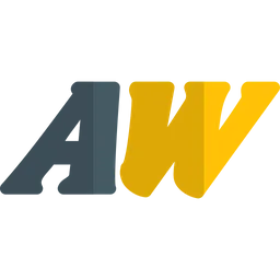 Free A and w restaurant Logo Icon