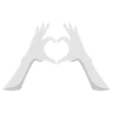 Free A Forma Di Cuore Aspetto Del Cuore Cuore Che Fa Le Mani Icon