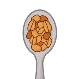 Free A Spoon Of Nut  Icon