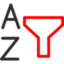 Free A To Z Funnel  Icon