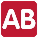 Free Ab Button Blood Icon
