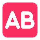 Free Button Blood Type Icon