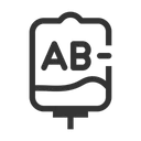 Free Ab negatives Blut  Symbol