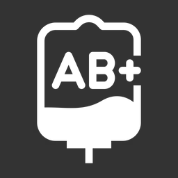 Free Ab positives Blut  Symbol