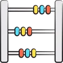 Free Abacus Calculator Math Icon