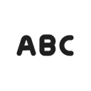 Free Abc  Icon