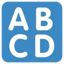Free Abcd Input Latin Icon