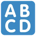 Free Abcd  Icon