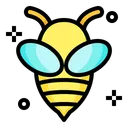 Free Abeja Miel Insecto Icono