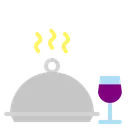 Free Abendessen  Symbol