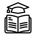 Free Abschlussbuch  Symbol