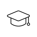 Free Abschlusskappe  Symbol