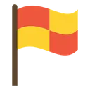 Free Abseitsflagge  Symbol