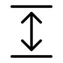 Free Abstandshöhe  Symbol