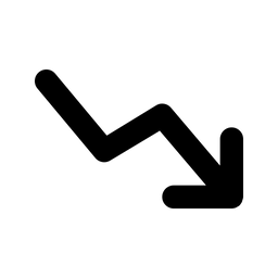 Free Abwärtstrend  Symbol