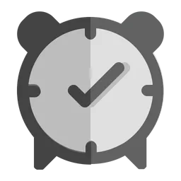 Free Accepted Alarm  Icon