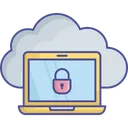 Free Access Control Cloud Cloud Access Security Cloud Computing Concept Icon