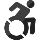 Free Accessible Icon  Icon