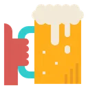 Free A Votre Sante Biere Verre Icône