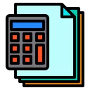 Free Calculator Files Paper Icon