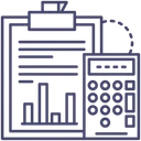 Free Calculator Accounting Financial Icon