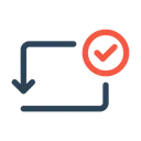 Free Aceitar Aprovar Verificar Ícone