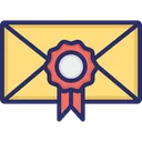 Free Achievement Certificate Award Certificate Certificate Envelope Icon