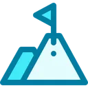 Free Achievement Goal Mountain Icon