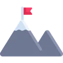 Free Achievement Success Mountain Icon