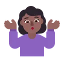 Free Achselzuckend  Icon