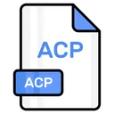 Free Acp File Format Icon