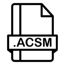 Free ACSM-Datei  Symbol