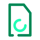 Free Actualizacion De Documento Actualizacion De Archivo Documento Icono