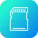 Free Adapter Memory Card Icon