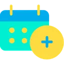 Free Add Month Calendar Icon