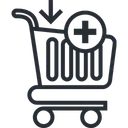 Free Add cart  Icon