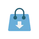 Free Bag Add Ecommerce Icon