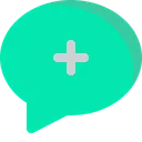 Free Add Chat  Icon