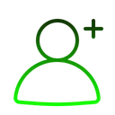 Free Add Contact  Icon
