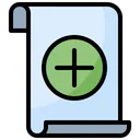 Free Add File  Icon