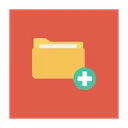 Free Add folder  Icon